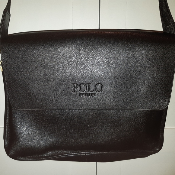 Handbags - Brand New Black Polo Crossbody Bag